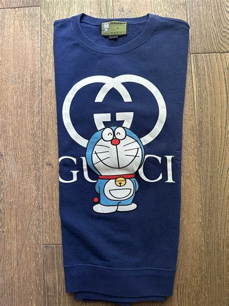 doremon x gucci|Doraemon x Gucci colors.